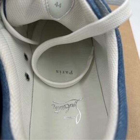 Men's Christian Louboutin, Louis Jr spikes size 44 made in Italy - Picture 10 of 16